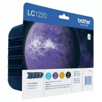 Brother LC-1220 (LC1220VALBP) - Tintenpatrone, black + color (schwarz + farbe)
