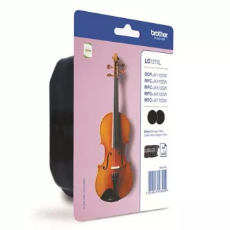 Brother LC-127-XL (LC127XLBKBP2) - Tintenpatrone, black (schwarz) 2stk Brother LC-127-XL (LC127XLBKBP2) - Tintenpatrone, black (schwarz) 2stk