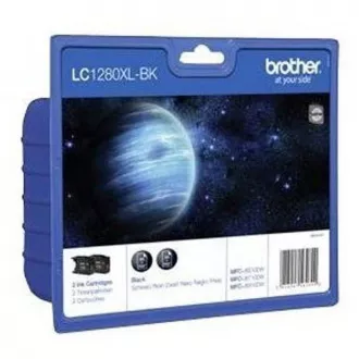 Brother LC-1280-XL (LC1280XLBKBP2) - Tintenpatrone, black (schwarz) Brother LC-1280-XL (LC1280XLBKBP2) - Tintenpatrone, black (schwarz)