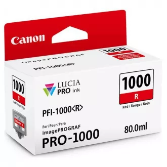 Canon PFI-1000 (0554C001) - Tintenpatrone, red (rot) Canon PFI-1000 (0554C001) - Tintenpatrone, red (rot)