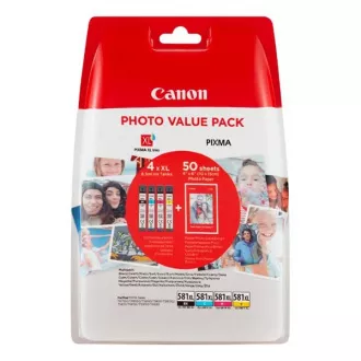 Canon CLI-581-XL (2052C004) - Tintenpatrone, black + color (schwarz + farbe) Canon CLI-581-XL (2052C004) - Tintenpatrone, black + color (schwarz + farbe)