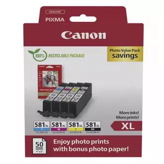 Canon CLI-581-XL (5437C004) - Tintenpatrone, black + color (schwarz + farbe) Canon CLI-581-XL (5437C004) - Tintenpatrone, black + color (schwarz + farbe)