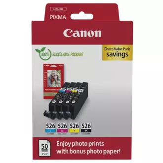 Canon CLI-526 (4540B019) - Tintenpatrone, black + color (schwarz + farbe) Canon CLI-526 (4540B019) - Tintenpatrone, black + color (schwarz + farbe)