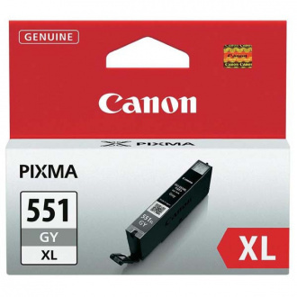 Canon CLI-551-GY XL (6447B001) - Tintenpatrone, gray (grau)