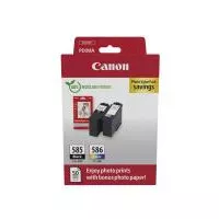 Canon PG-585/CL-586 (6205C004) - Tintenpatrone, black + color (schwarz + farbe)