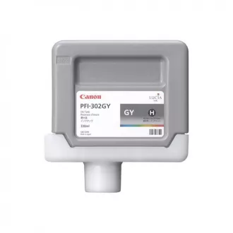 Canon PFI-302 (2217B001AA) - Tintenpatrone, gray (grau) Canon PFI-302 (2217B001AA) - Tintenpatrone, gray (grau)
