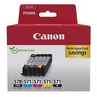Canon PGI-570 (0372C006) - Tintenpatrone, black + color (schwarz + farbe) Canon PGI-570 (0372C006) - Tintenpatrone, black + color (schwarz + farbe)