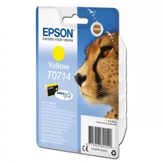 Epson T0714 (C13T07144012) - Tintenpatrone, yellow (gelb) Epson T0714 (C13T07144012) - Tintenpatrone, yellow (gelb)
