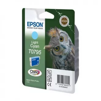 Epson T0795 (C13T07954010) - Tintenpatrone, light cyan (helles cyan)