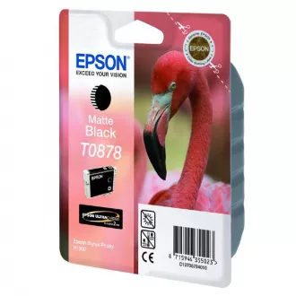 Epson T0878 (C13T08784010) - Tintenpatrone, matt black (mattschwarz)