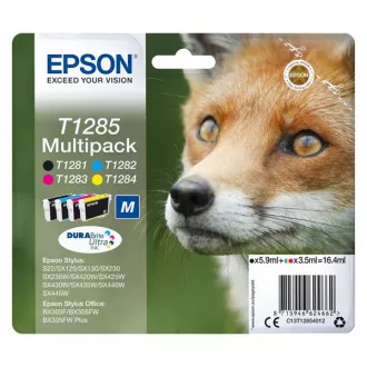 Epson T1285 (C13T12854022) - Tintenpatrone, black + color (schwarz + farbe) Epson T1285 (C13T12854022) - Tintenpatrone, black + color (schwarz + farbe)