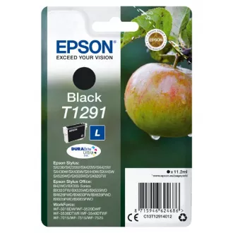 Epson T1291 (C13T12914022) - Tintenpatrone, black (schwarz) Epson T1291 (C13T12914022) - Tintenpatrone, black (schwarz)