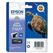 Epson T1577 (C13T15774010) - Tintenpatrone, light black (hellschwarz)