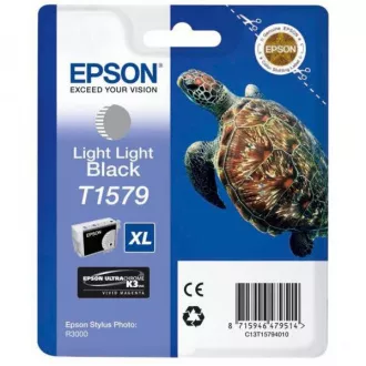 Epson T1579 (C13T15794010) - Tintenpatrone, light light black (hellhellschwarz) Epson T1579 (C13T15794010) - Tintenpatrone, light light black (hellhellschwarz)