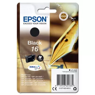 Epson T1621 (C13T16214012) - Tintenpatrone, black (schwarz) Epson T1621 (C13T16214012) - Tintenpatrone, black (schwarz)