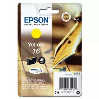 Epson T1624 (C13T16244012) - Tintenpatrone, yellow (gelb)