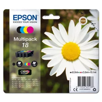 Epson T1806 (C13T18064012) - Tintenpatrone, black + color (schwarz + farbe)