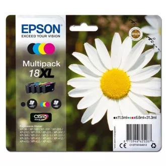 Epson T1816 (C13T18164012) - Tintenpatrone, black + color (schwarz + farbe) Epson T1816 (C13T18164012) - Tintenpatrone, black + color (schwarz + farbe)