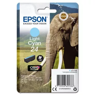 Epson T2425 (C13T24254012) - Tintenpatrone, light cyan (helles cyan) Epson T2425 (C13T24254012) - Tintenpatrone, light cyan (helles cyan)
