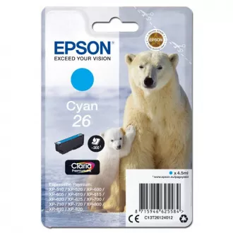 Epson T2612 (C13T26124012) - Tintenpatrone, cyan