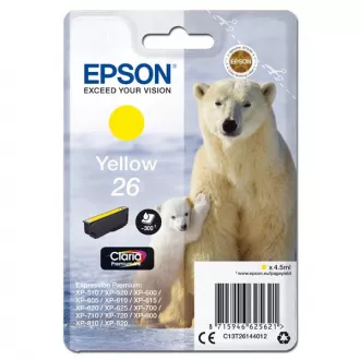 Epson T2614 (C13T26144012) - Tintenpatrone, yellow (gelb) Epson T2614 (C13T26144012) - Tintenpatrone, yellow (gelb)
