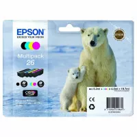 Epson T2616 (C13T26164010) - Tintenpatrone, black + color (schwarz + farbe)