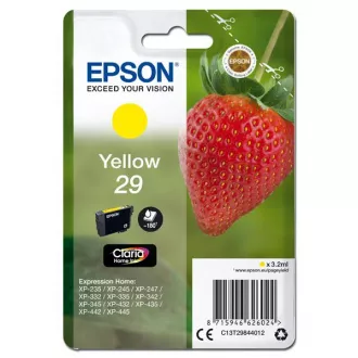 Epson T2984 (C13T29844012) - Tintenpatrone, yellow (gelb) Epson T2984 (C13T29844012) - Tintenpatrone, yellow (gelb)