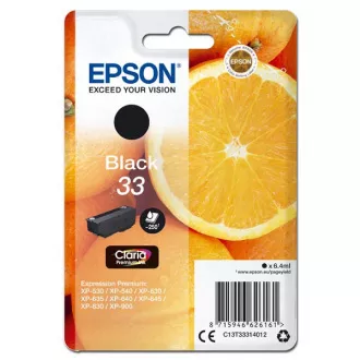 Epson T3331 (C13T33314012) - Tintenpatrone, black (schwarz) Epson T3331 (C13T33314012) - Tintenpatrone, black (schwarz)