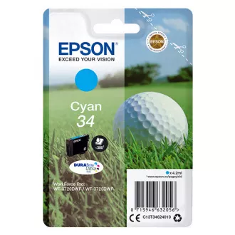 Epson T3462 (C13T34624010) - Tintenpatrone, cyan Epson T3462 (C13T34624010) - Tintenpatrone, cyan