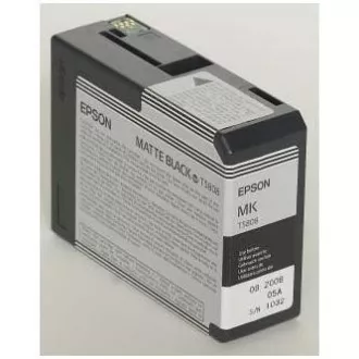 Epson T5808 (C13T580800) - Tintenpatrone, matt black (mattschwarz)
