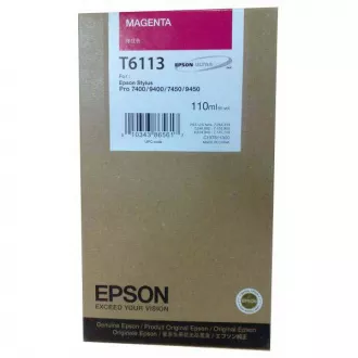 Epson T6113 (C13T611300) - Tintenpatrone, magenta Epson T6113 (C13T611300) - Tintenpatrone, magenta