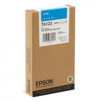 Epson T6122 (C13T612200) - Tintenpatrone, cyan
