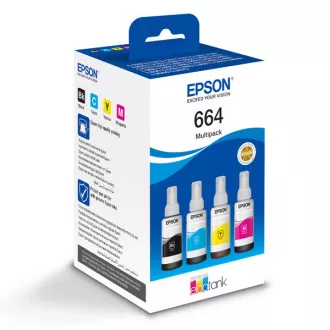 Epson T6646 (C13T66464A) - Tintenpatrone, black + color (schwarz + farbe) Epson T6646 (C13T66464A) - Tintenpatrone, black + color (schwarz + farbe)