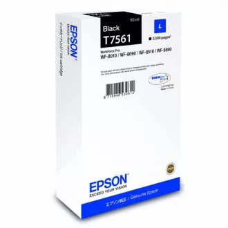 Epson T7561 (C13T756140) - Tintenpatrone, black (schwarz)