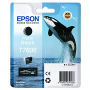 Epson T7608 (C13T76084010) - Tintenpatrone, matt black (mattschwarz)