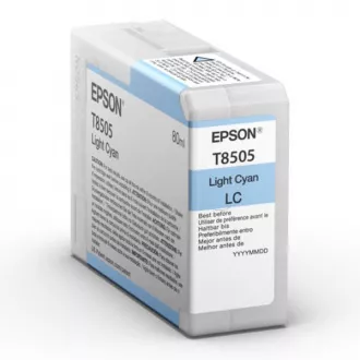Epson T8505 (C13T850500) - Tintenpatrone, light cyan (helles cyan)