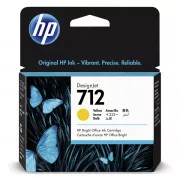 HP 712 (3ED69A) - Tintenpatrone, yellow (gelb)