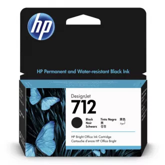 HP 712 (3ED70A) - Tintenpatrone, black (schwarz) HP 712 (3ED70A) - Tintenpatrone, black (schwarz)