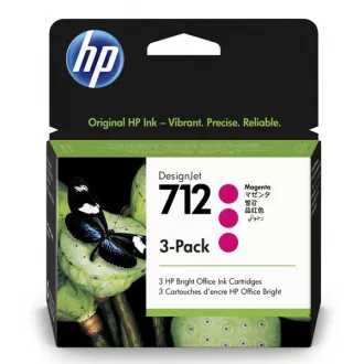 HP 712 (3ED78A) - Tintenpatrone, magenta HP 712 (3ED78A) - Tintenpatrone, magenta