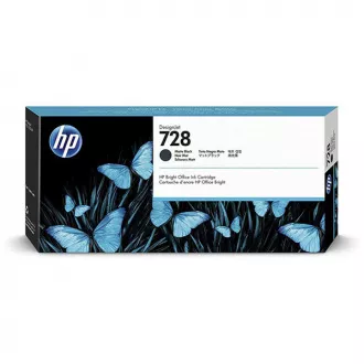 HP 728 (3WX25A) - Tintenpatrone, matt black (mattschwarz) HP 728 (3WX25A) - Tintenpatrone, matt black (mattschwarz)