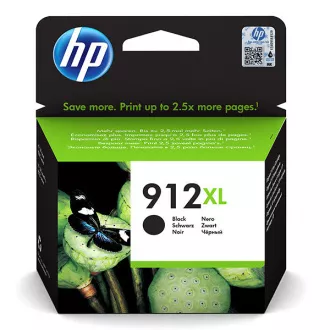 HP 912-XL (3YL84AE) - Tintenpatrone, black (schwarz) HP 912-XL (3YL84AE) - Tintenpatrone, black (schwarz)