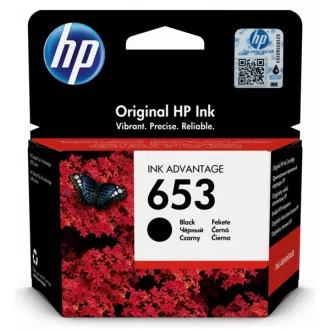HP 653 (3YM75AE#302) - Tintenpatrone, black (schwarz) HP 653 (3YM75AE#302) - Tintenpatrone, black (schwarz)