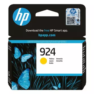 HP 924 (4K0U5NE#301) - Tintenpatrone, yellow (gelb) HP 924 (4K0U5NE#301) - Tintenpatrone, yellow (gelb)