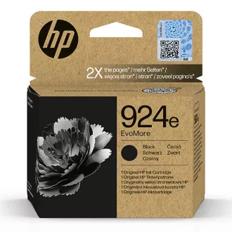 HP 924e (4K0V0NE) - Tintenpatrone, black (schwarz) HP 924e (4K0V0NE) - Tintenpatrone, black (schwarz)