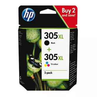 HP 305-XL (6ZA94AE) - Tintenpatrone, black + color (schwarz + farbe)