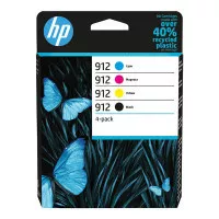 HP 912 (6ZC74AE) - Tintenpatrone, black + color (schwarz + farbe) multipack