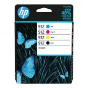 HP 912 (6ZC74AE#301) - Tintenpatrone, black + color (schwarz + farbe) multipack