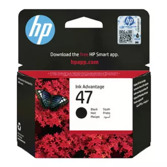 HP 47 (6ZD21AE) - Tintenpatrone, black (schwarz)