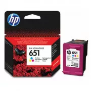 HP 651 (C2P11AE#BHK) - Tintenpatrone, color (farbe)