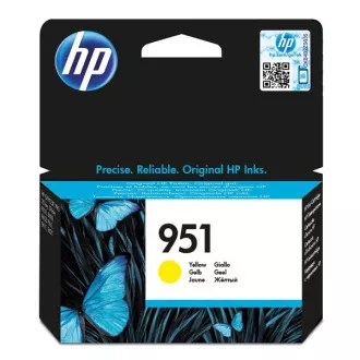 HP 951 (CN052AE#301) - Tintenpatrone, yellow (gelb) HP 951 (CN052AE#301) - Tintenpatrone, yellow (gelb)